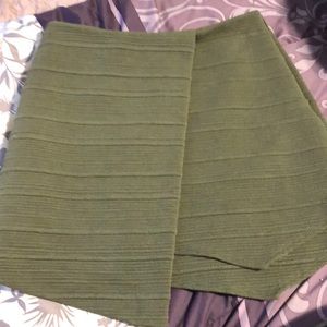 Green skirt